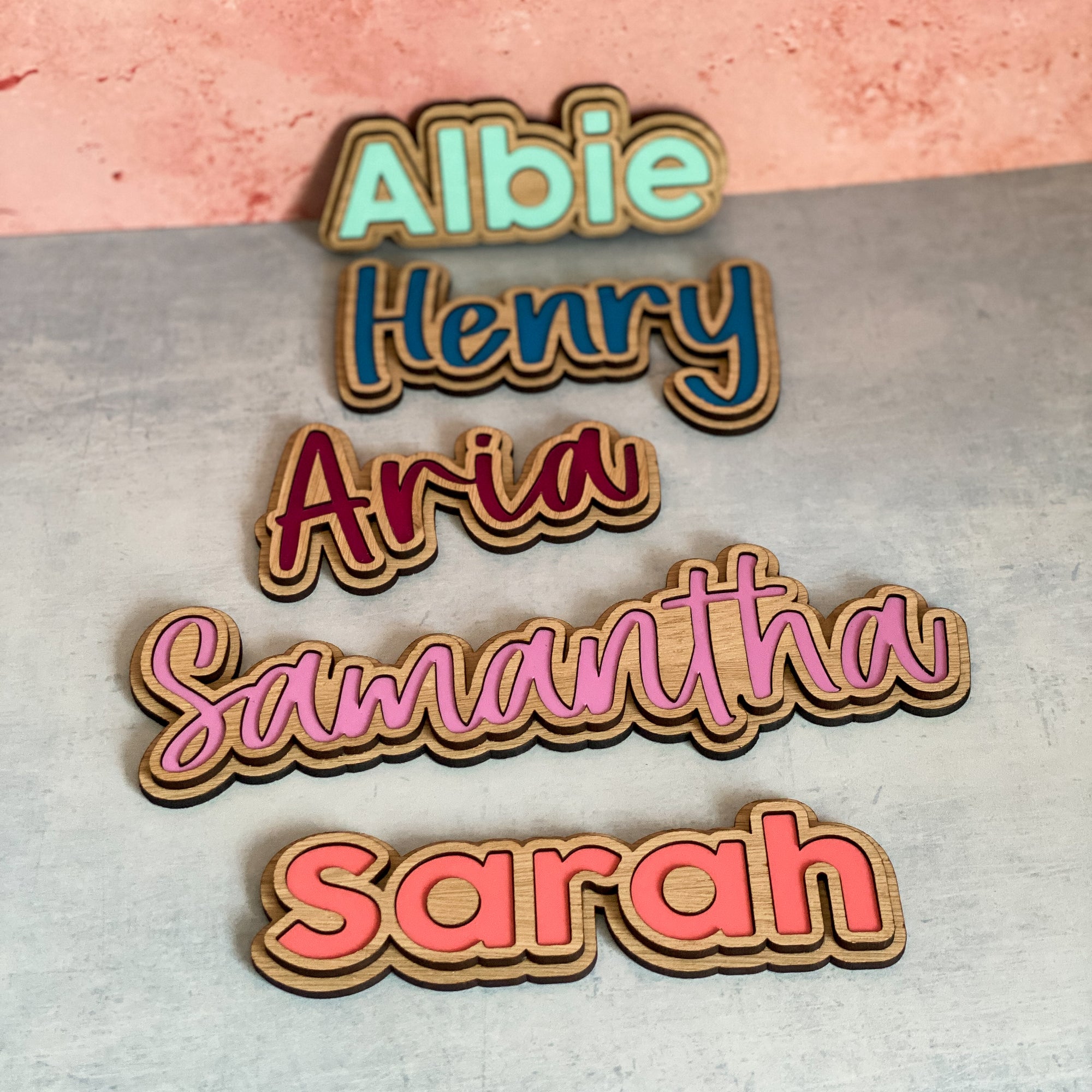PRODUCT SPOTLIGHT: Wooden Name Plaques