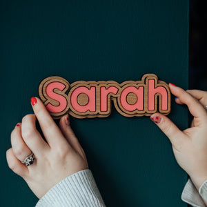 Personalised Name Sign - Bold Font